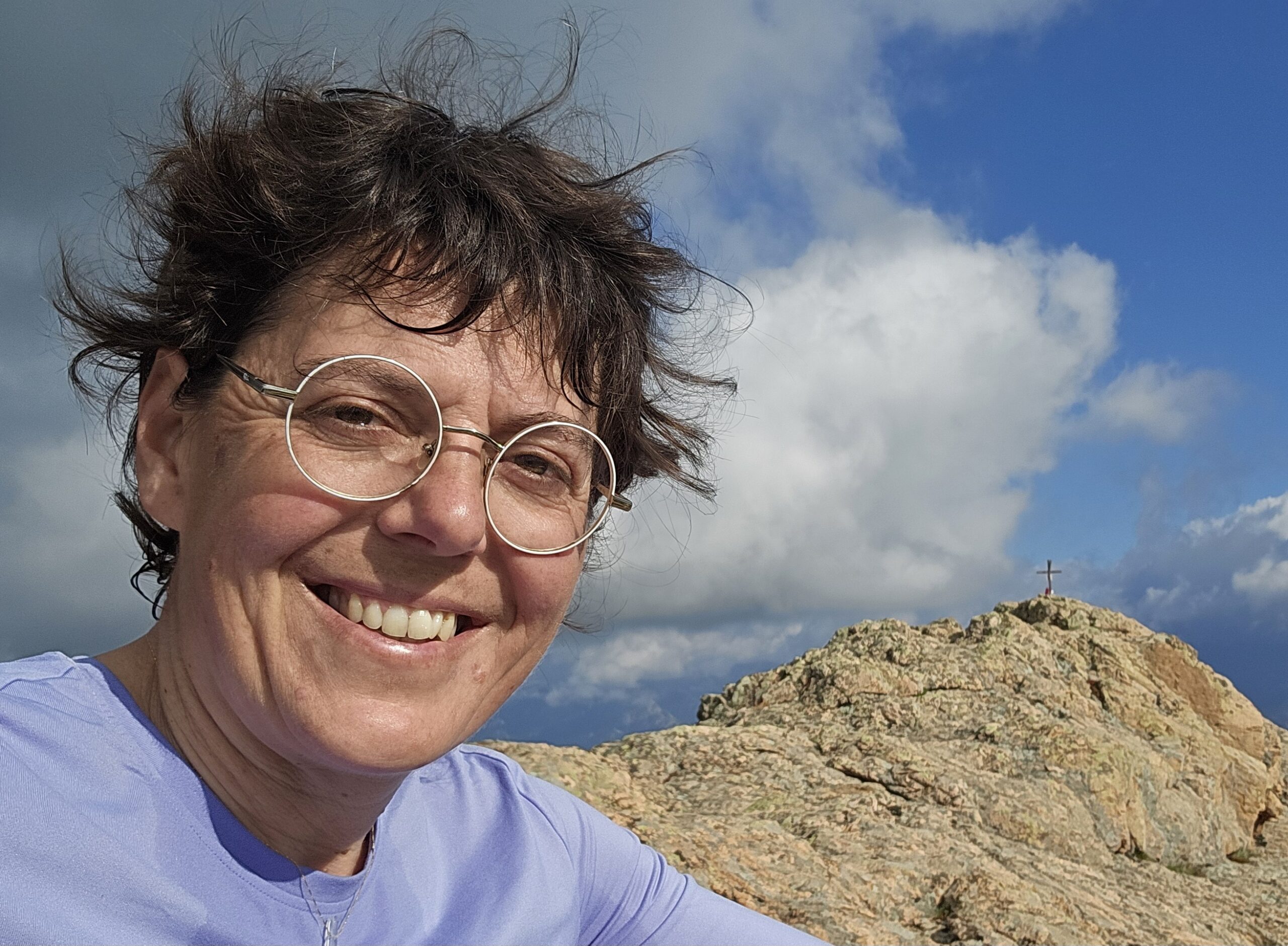 Me Moi en pleine montagne
